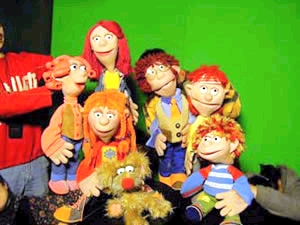 Children's puppet theater